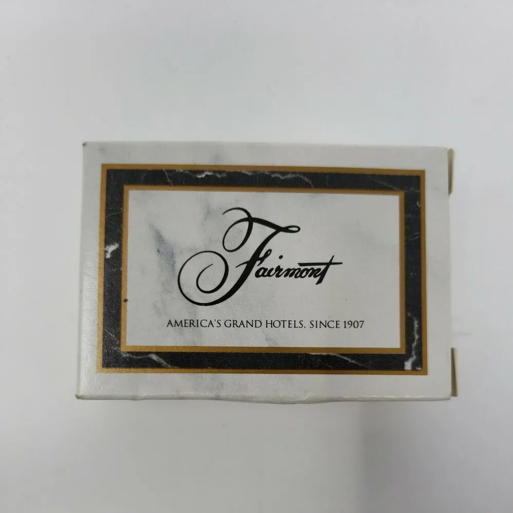Fairmont Hotel Bar Soap America's Grand Hotels French Milled Vintage Uncommon